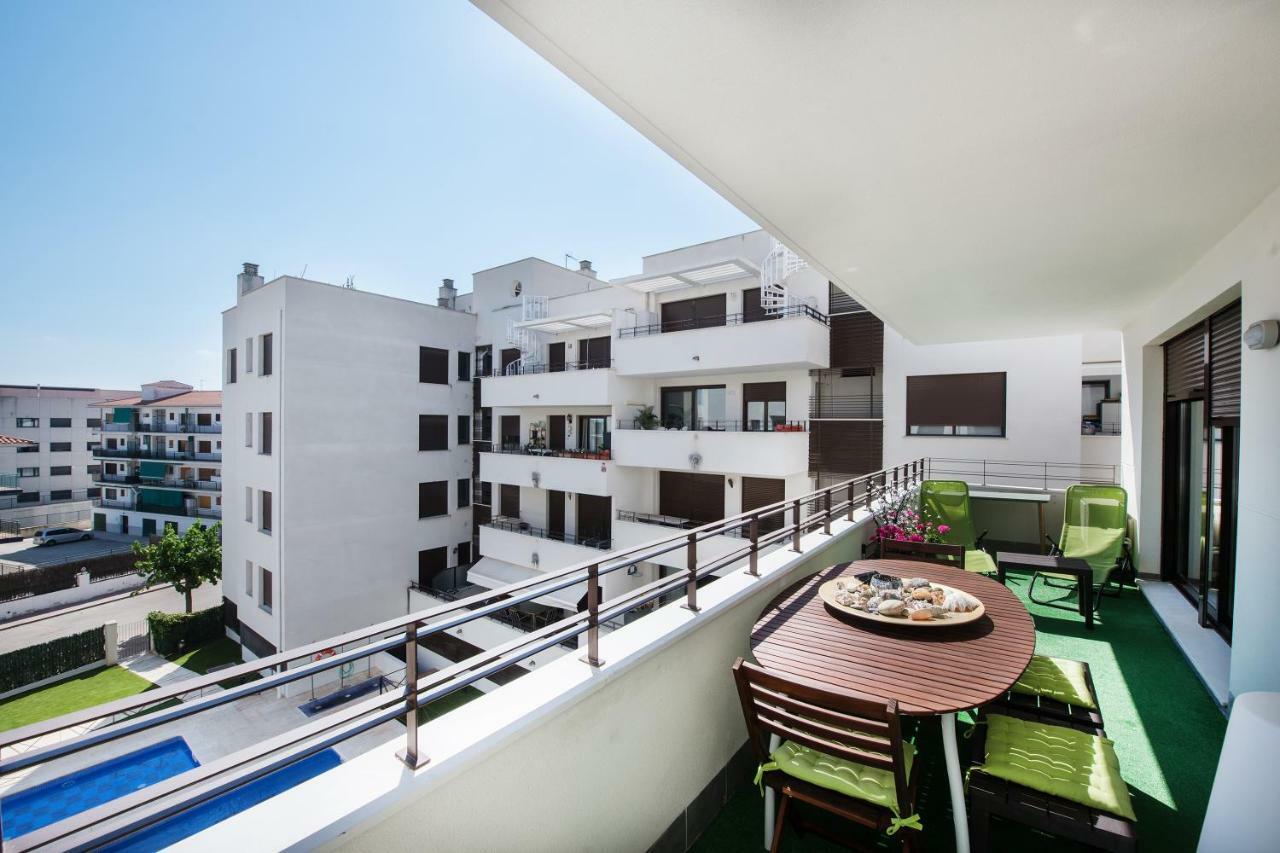 New Apartment With Big Terrace 10 Min Walk To Beach Supermarkets Calafell Eksteriør billede