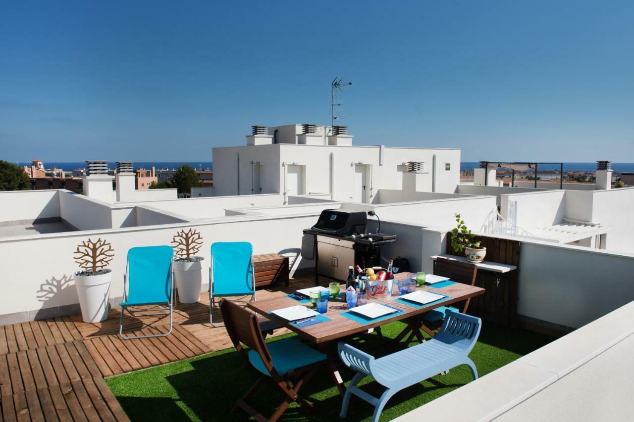 New Apartment With Big Terrace 10 Min Walk To Beach Supermarkets Calafell Eksteriør billede